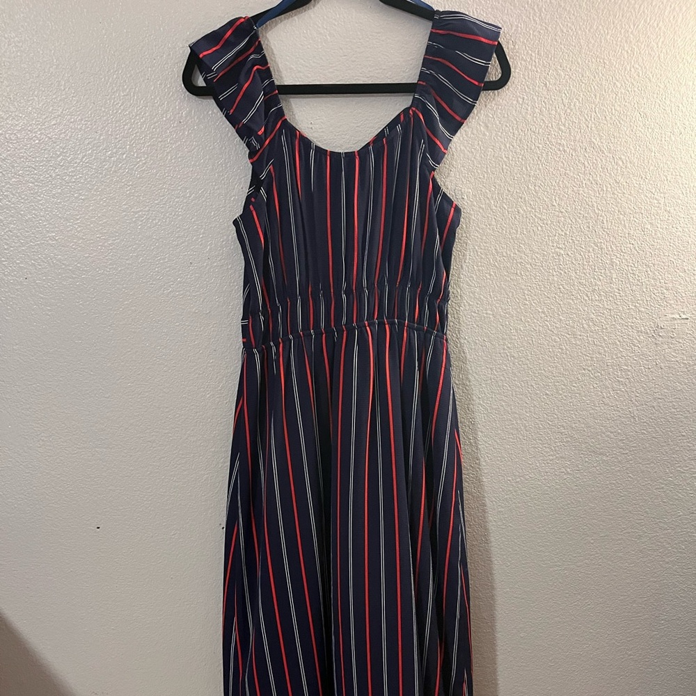 Red white blue dress size M